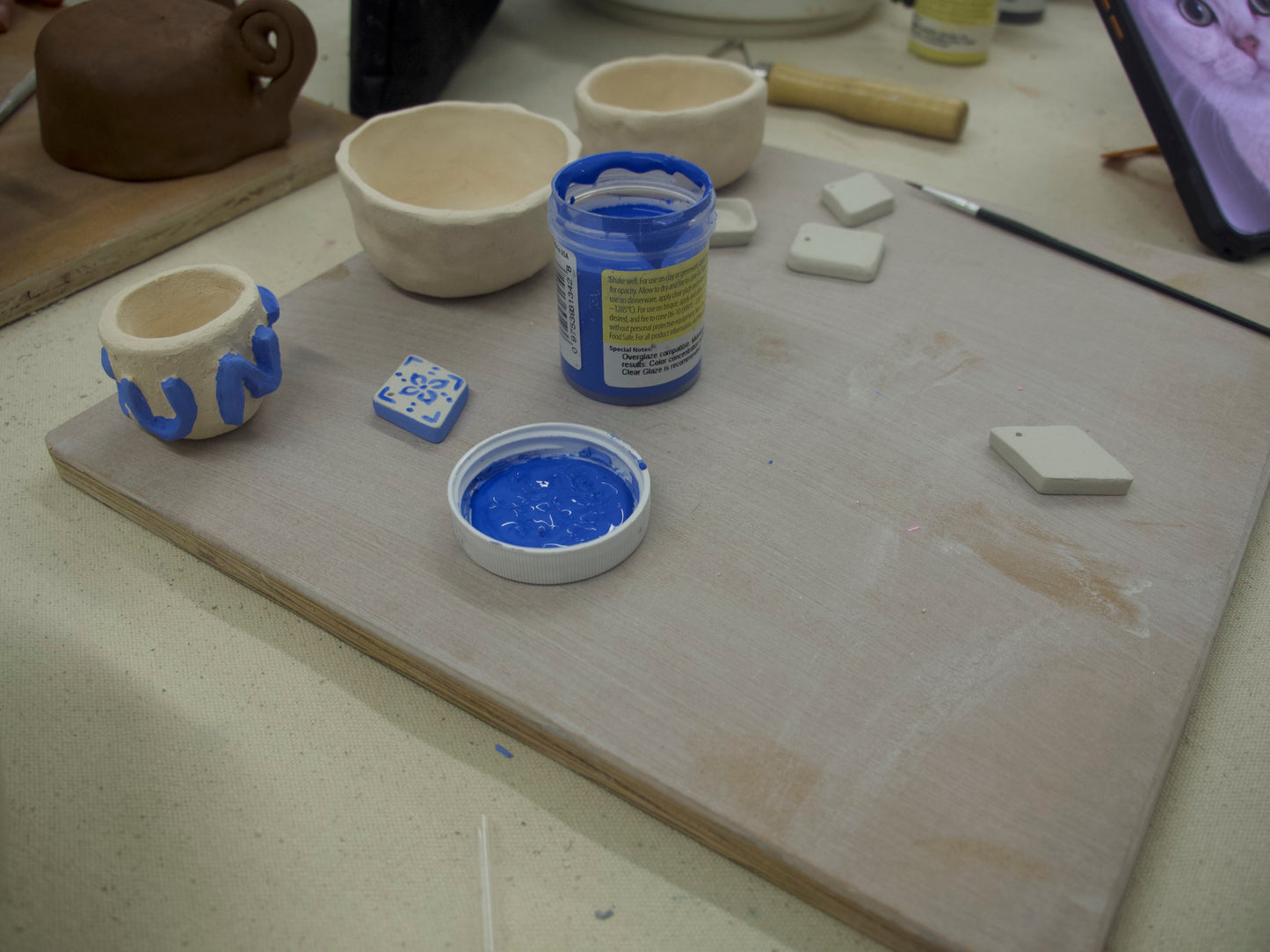 Sip and Paint Ceramics Class @Café Coco LIC