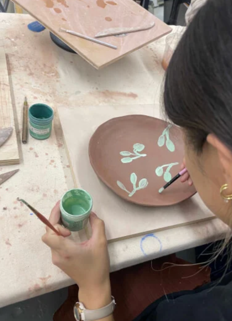 Mother's Day Painting Ceramics Experience Brunch in New York